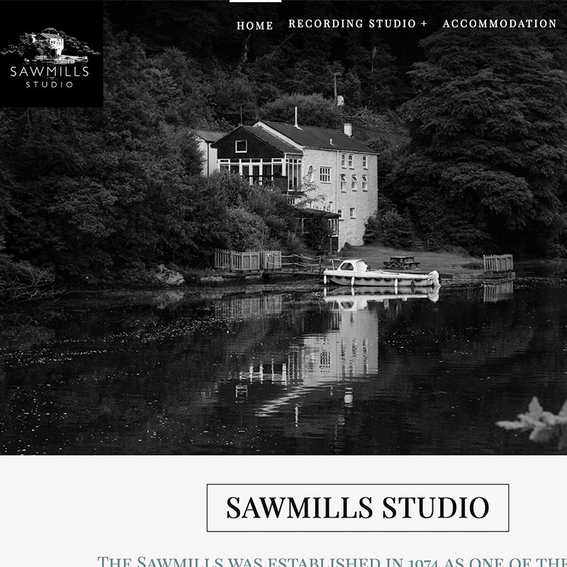Wordpress Designer Cornwall Sawmills